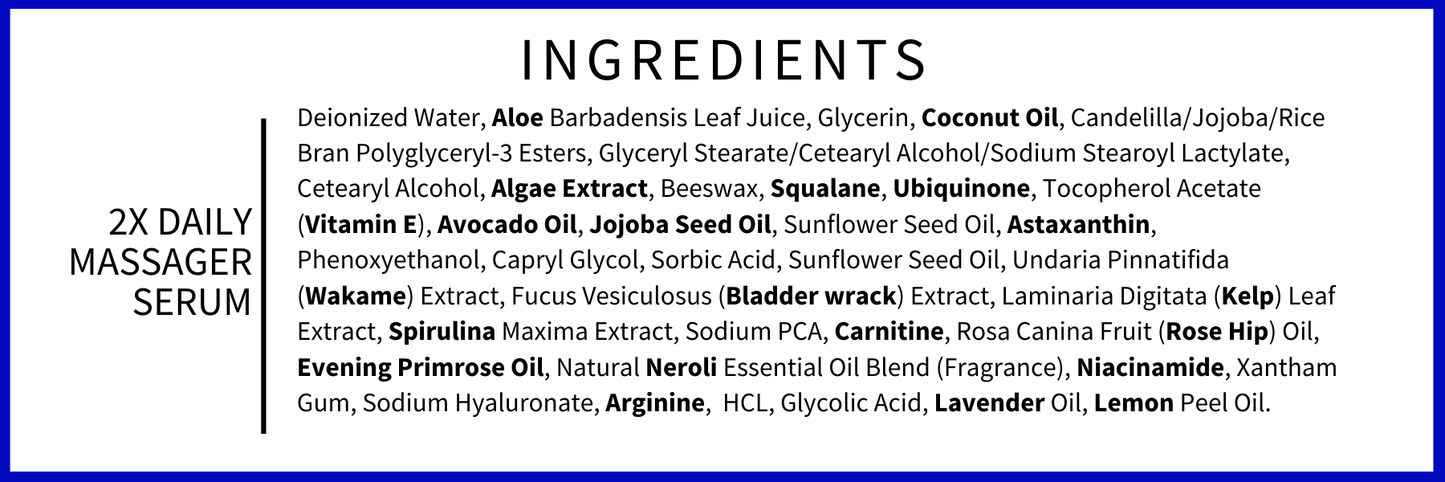 The 2x Daily Massager Serum