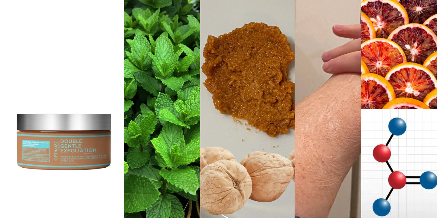 The DOUBLE GENTLE Exfoliation Scrub
