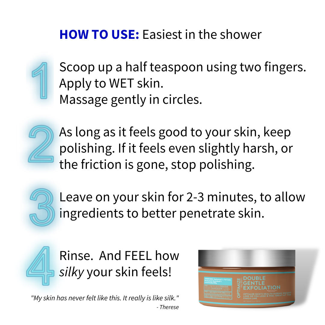 The DOUBLE GENTLE Exfoliation Scrub